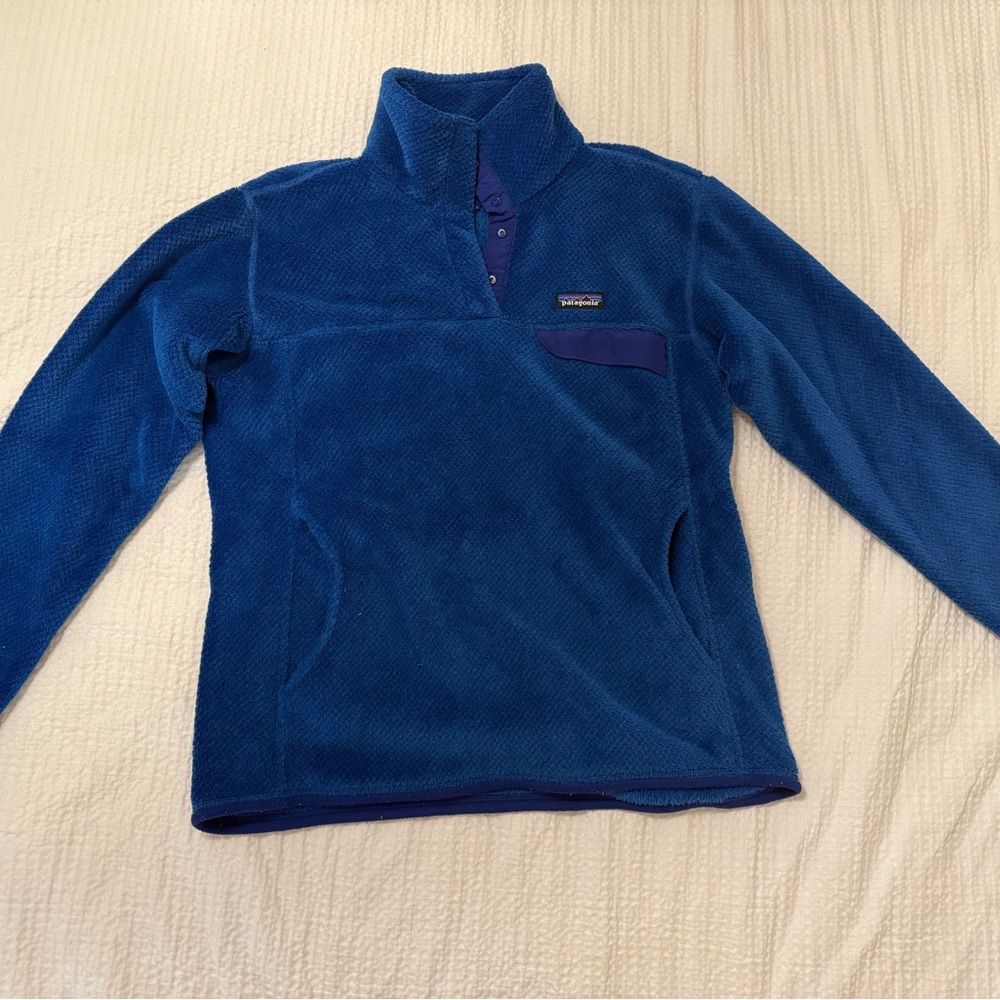Patagonia Royal Blue Fleece Jacket